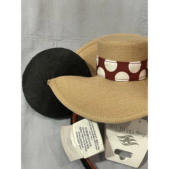 NEW Walt Disney Cruise Line Mickey or Minnie Mouse Voyager Ears Headband - Picture 3 of 3